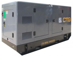 Дизельный генератор CTG AD-140SD в кожухе с АВР