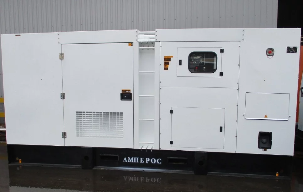 Дизельный генератор АМПЕРОС АД 1000-Т400 в кожухе с АВР