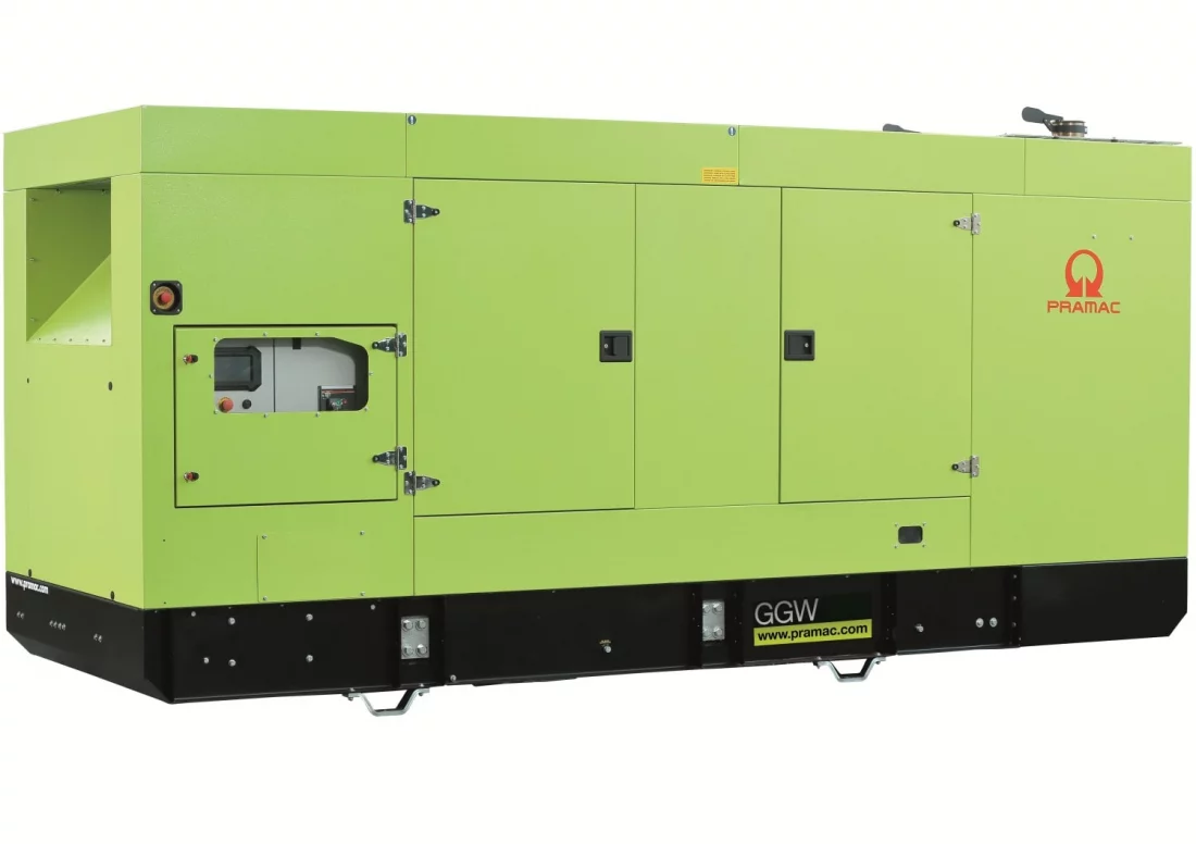 Газовый генератор Pramac GGW50G в кожухе