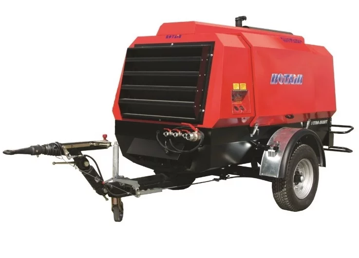 Дизельный компрессор Rotair MDVS 120P-10 на шасси