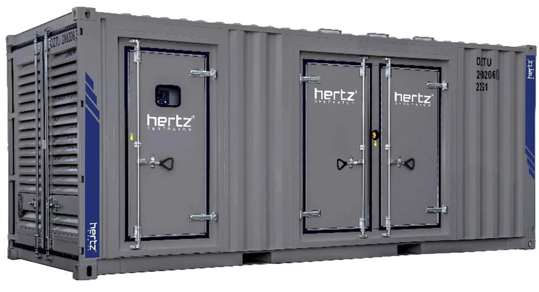 Дизельный генератор Hertz HG 1520 BC в кожухе