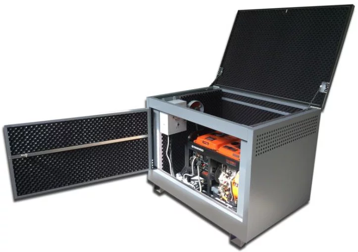 Бензиновый генератор SDMO TECHNIC 10000 E в контейнере с АВР