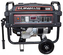 Бензиновый генератор Lifan S-PRO 3200 — фото 1
