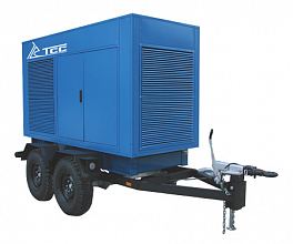 Дизельный генератор ТСС АД-80С-Т400-2РПМ6 на шасси с АВР — фото 1