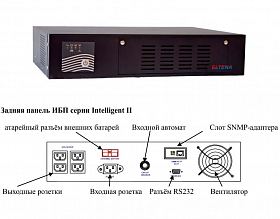 Источник бесперебойного питания ELTENA Intelligent II 1000RM — фото 3