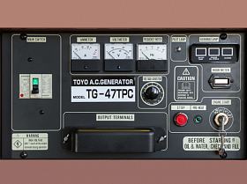 Дизельный генератор Toyo TG-47TPC с АВР — фото 25