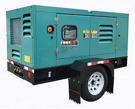 Дизельный компрессор GMP PDC 175 ChС-T (на шасси c влагоотделителем) — фото 1