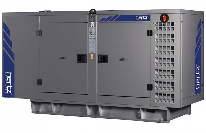 Дизельный генератор Hertz HG 17 BC в кожухе с АВР